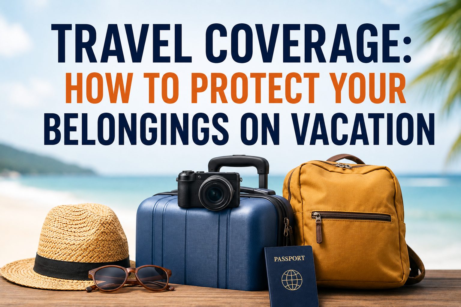 Travel Coverage: How to Protect Your Belongings on Vacation