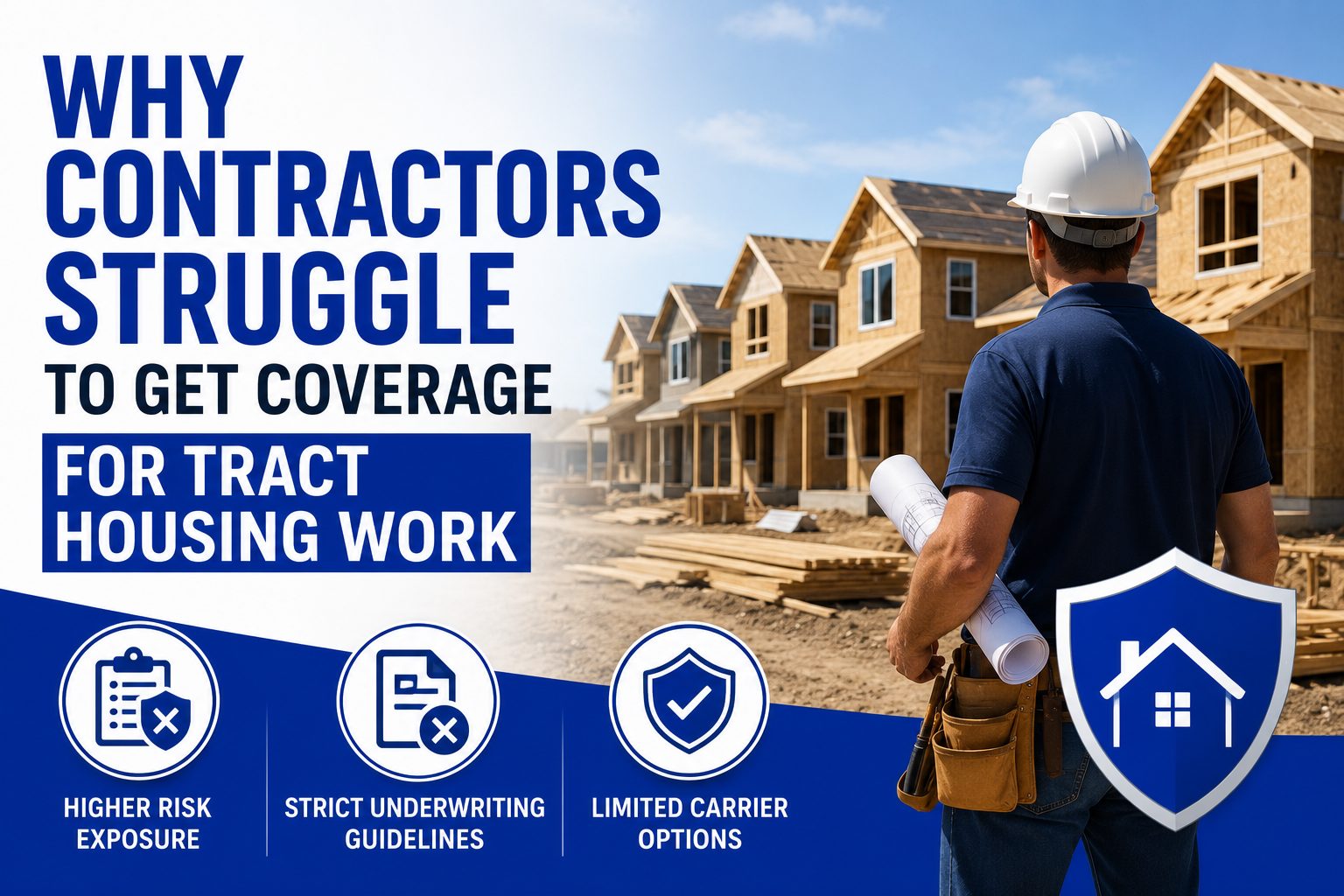 Why Contractors Struggle to Get Coverage for Tract Housing Work