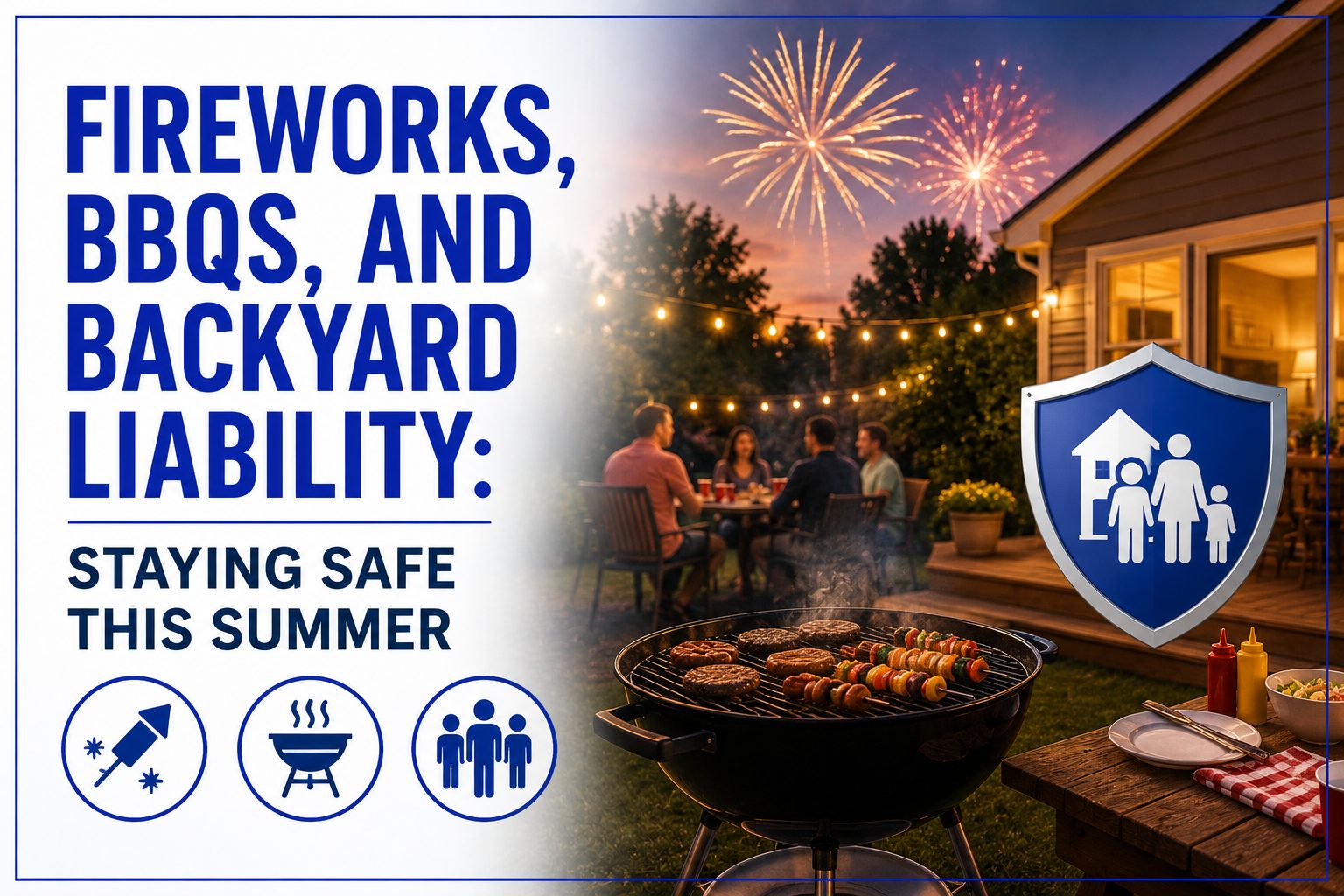 Fireworks, BBQs, and Backyard Liability: Staying Safe This Summer